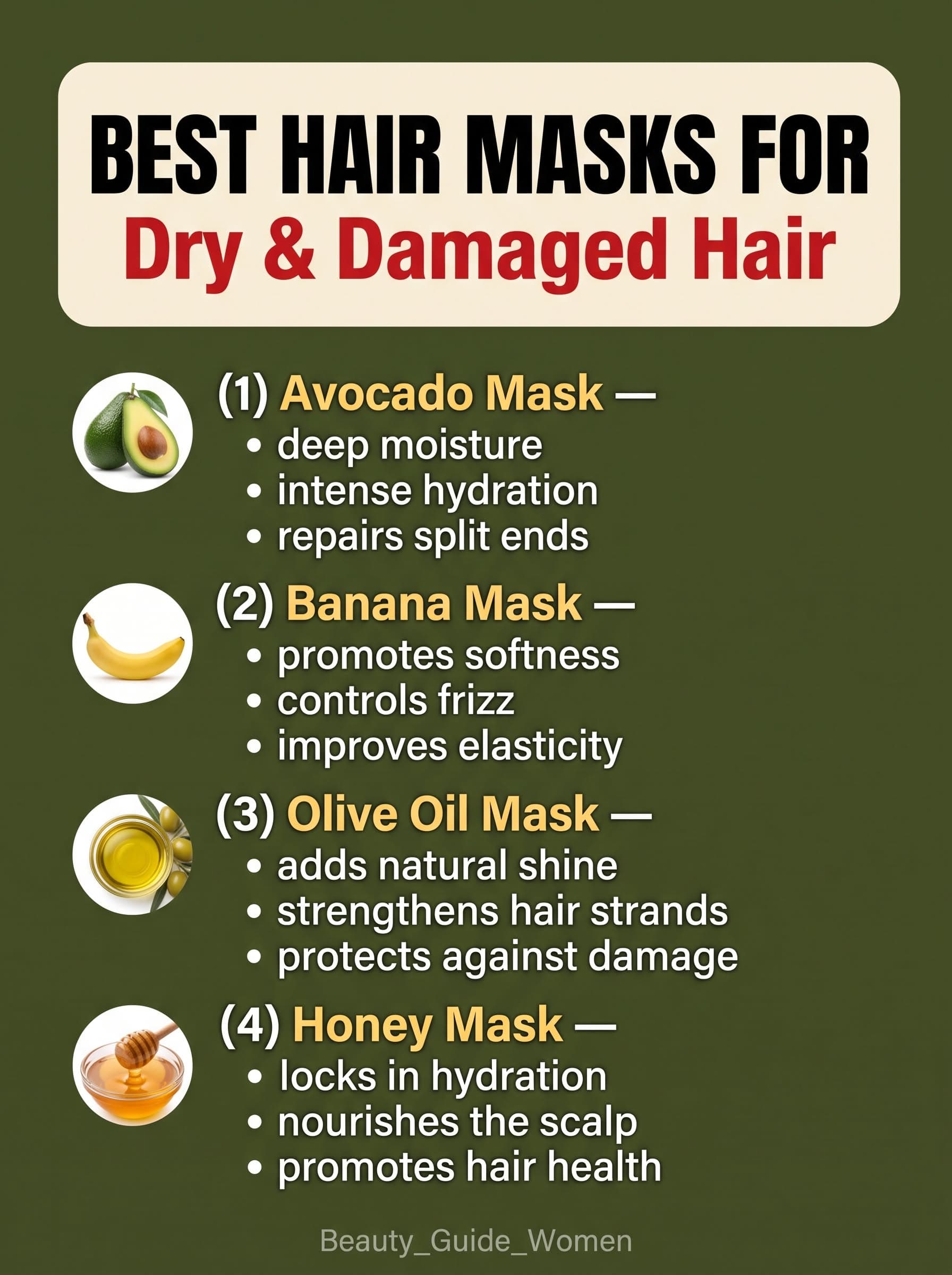 DIY Hair Masks for Dry, Damaged Hair: Four Recipes That Work — article cover